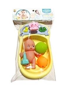 喷水浴盆配搪胶动物 - OBL807061