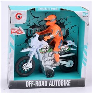 灯光音乐越野摩托 - OBL807250