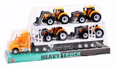 惯性拖车（双层载4只工程车） - OBL807260