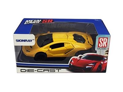 Lamborghini simulation alloy warrior sports car ran from two to open the door - OBL807303