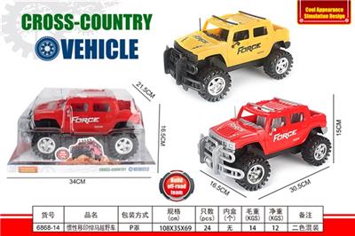 惯性移印悍马越野车 - OBL807501