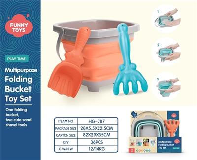 Folding bucket of 3 times - OBL807784