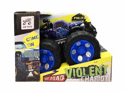 惯性 皮卡闪电纹大脚怪 越野车1:43 - OBL807832