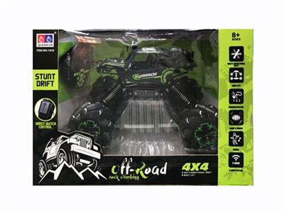 1/12 4 wd stunt drift climb a vehicle lighting electricity USB 7.4 V belt watch music pack - OBL807851