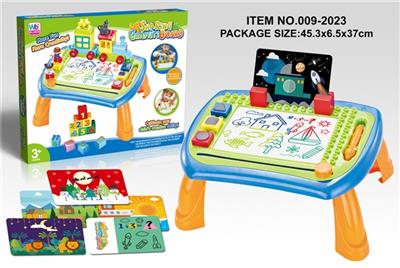 Shared blocks color doodle board table (2, 1) - OBL807898