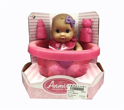 30CM全搪塑娃娃 - OBL807926