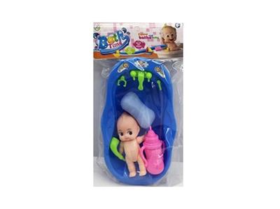 浴盆配搪胶小三毛娃娃 - OBL808047