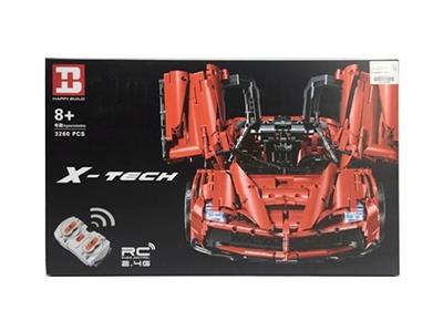 积木拼装跑车（静态） - OBL808167