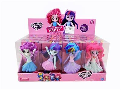 精灵芭比马 12pcs - OBL808193