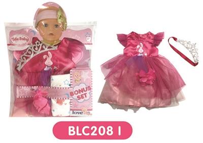 With urine trousers pacifier 18-inch dolls clothes - OBL809143