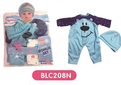 With urine trousers pacifier 18-inch dolls clothes - OBL809148