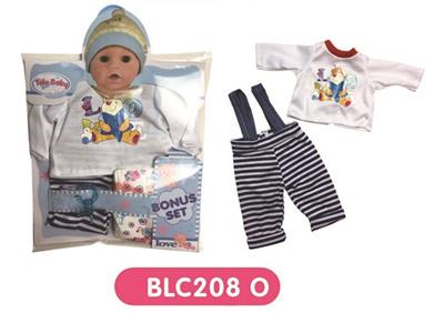 With urine trousers pacifier 18-inch dolls clothes - OBL809149