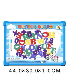 English whiteboard with 41 english letters (double sided) - OBL809204