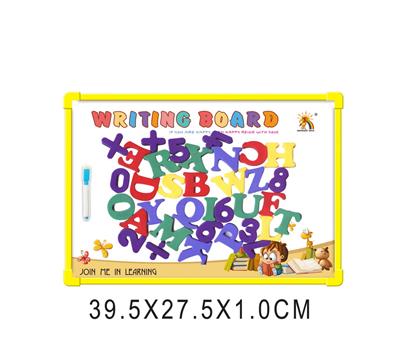 English whiteboard with 41 english letters (double sided) - OBL809205