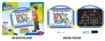 English whiteboard with 41 letters and numbers (double sided) - OBL809208