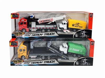 Alloy back to rescue vehicle light music with city car wang (packet 3 * AG3) - OBL809295