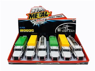 1:50 alloy back to truck three display box (6) strip light music (packet 3 * AG13) - OBL809316