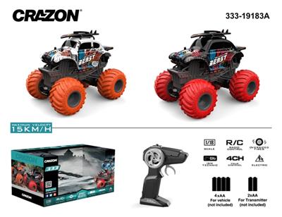 2.4 G 1:18 big wheel off-road vehicles - OBL809608