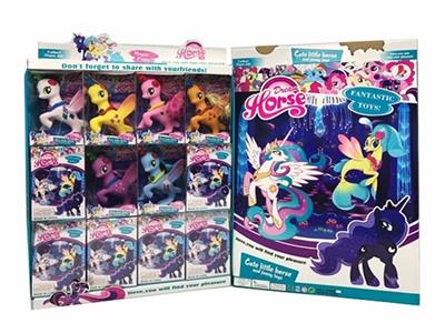 最新版搪胶美人鱼马宝丽6款混装12PC - OBL810828