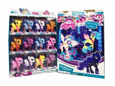 最新版6大主题搪胶小号马宝丽12PC - OBL810831