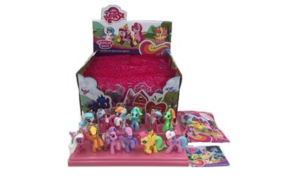  迷你小马娃珠链 24PCS 四款混装 - OBL810852