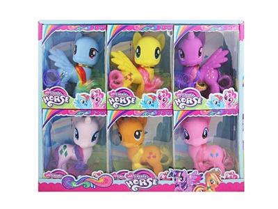 高档盒装展示盒马宝丽  6色混装 6pcs - OBL810871