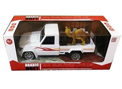 1:12 single four-way remote control car (yellow/white) - OBL811298