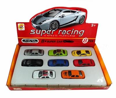 1:6 slide 4 alloy car sports car series display box 8 - OBL811786