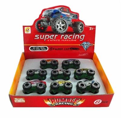Big wheel slide car alloy car sports car series display box 8 - OBL811791