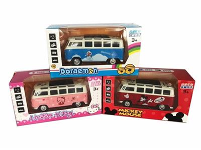 1:32 public bus back to open the door, have a sound and light cartoon design - OBL812074