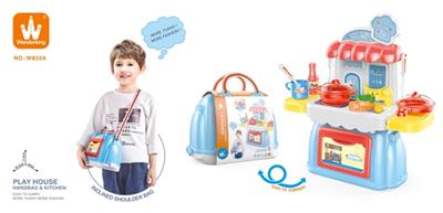 2 in 1 tableware handbag (male) - OBL812430