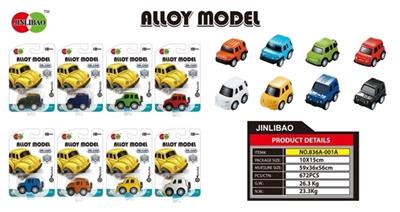 Back in alloy car fan, Q version - OBL812455