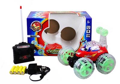 360°翻斗车灯光音乐带方向盘 - OBL812779