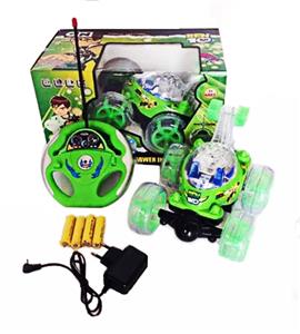 BEN10 360°翻斗车灯光音乐带方向盘 - OBL812780