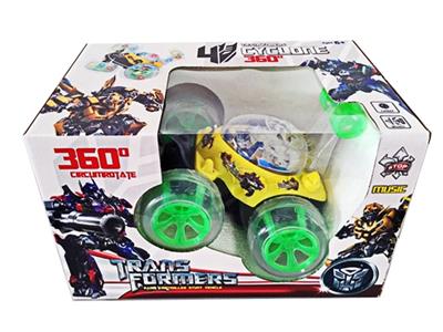变形金刚360°翻斗车灯光音乐 - OBL812795
