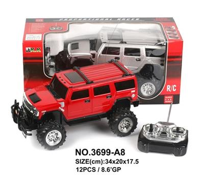   四通遥控越野悍马车 (包电) - OBL813201