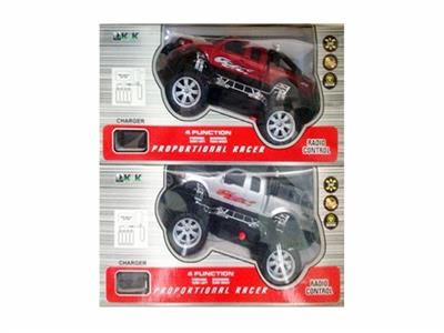 四通遥控的士头皮卡车（包电） - OBL813211