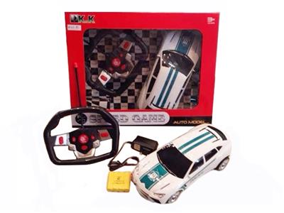 兰博基尼警车方向盘3D动感遥控车（包电） - OBL813223