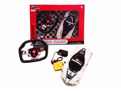 法拉利警车方向盘3D动感遥控车（包电） - OBL813224