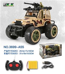 四通遥控越野战车（包电） - OBL813262