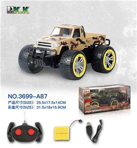 四通遥控越野皮卡车（包电） - OBL813271