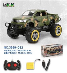 四通遥控越野皮卡车（包电） - OBL813283
