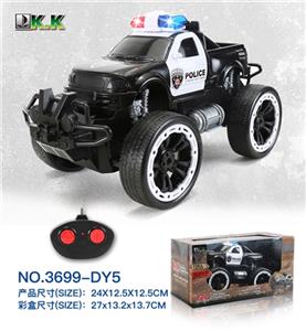 四通遥控皮卡越野警车 （小） - OBL813305