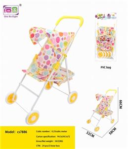 Baby sunshade trolley (iron) eva wheel - OBL813491