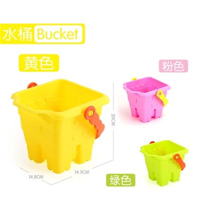 Soft rubber big sand castle barrels - OBL813757