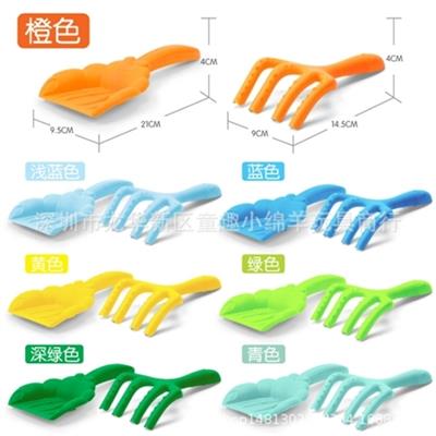 Two big sand shovel sand rake - OBL813782