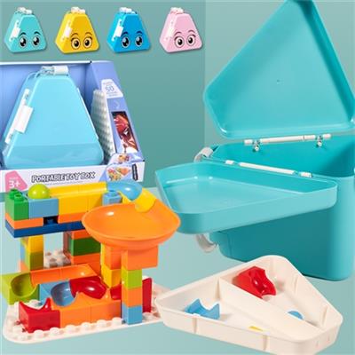 多功能玩具箱（滑梯大颗粒积木） - OBL814179