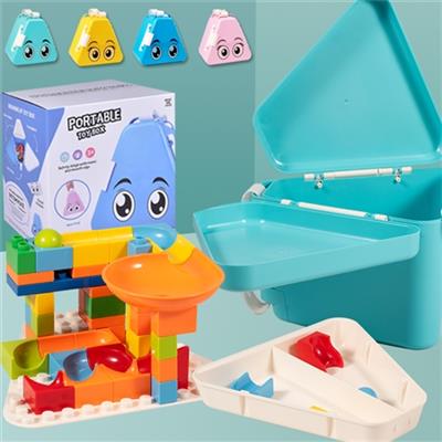 多功能玩具箱（滑梯大颗粒积木） - OBL814181