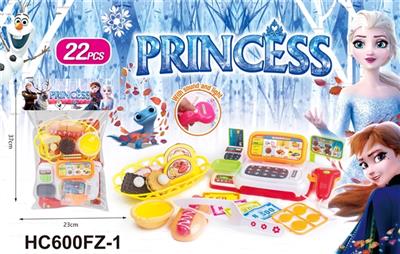 二代冰雪收银机面包店(带灯光音乐） - OBL814506