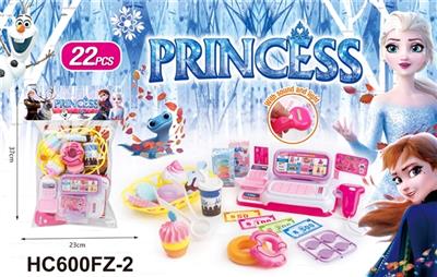 二代冰雪收银机冰淇淋店(带灯光音乐） - OBL814507